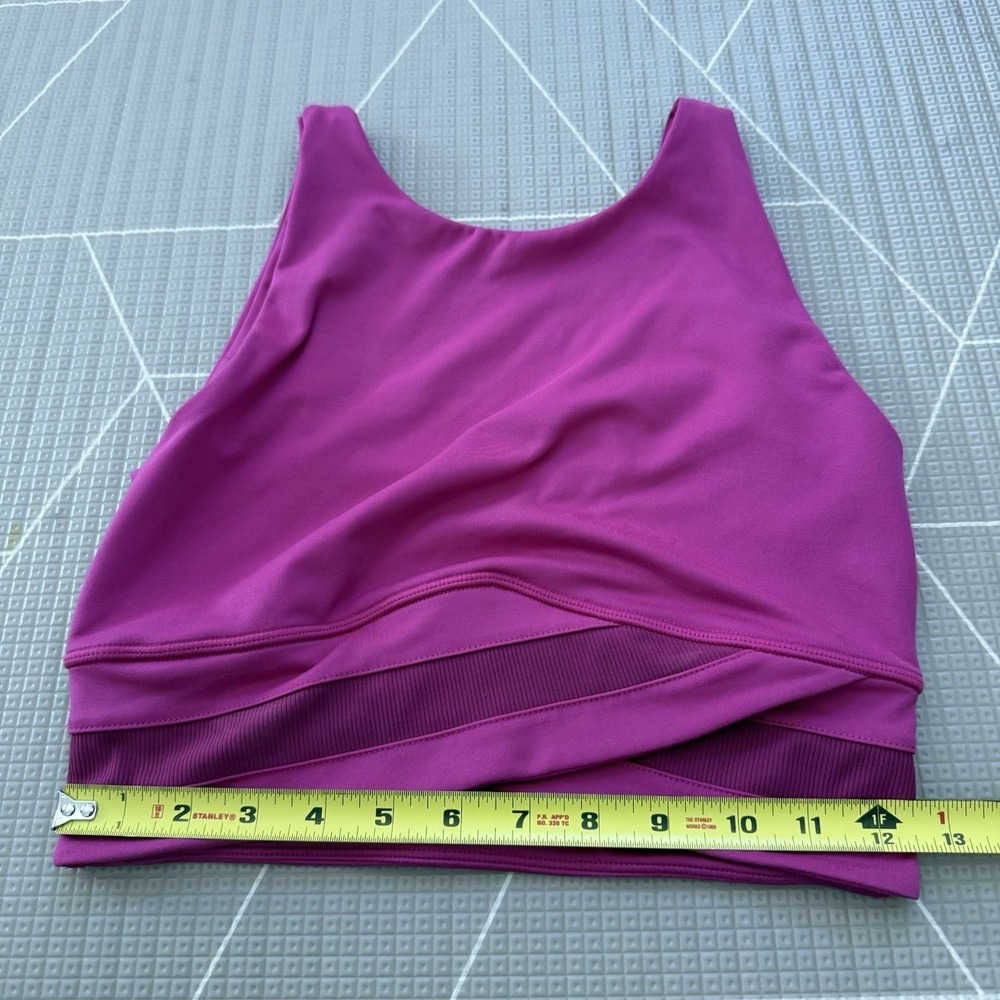 Sweaty Betty All Day Wrap Waist Tank Size Small‎ Pink Sports Bra - Picture 5 of 6